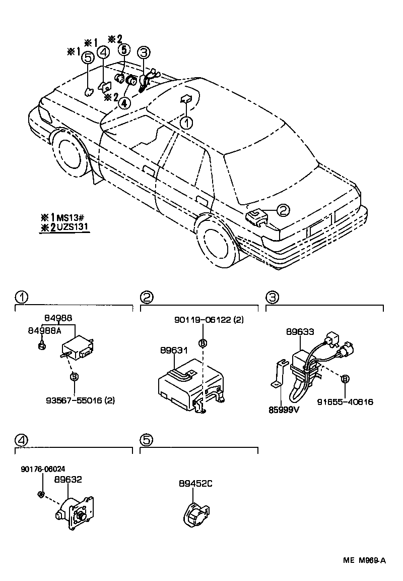 89632-30010 MOTOR, TRACTION THROTTLE VALVE product image