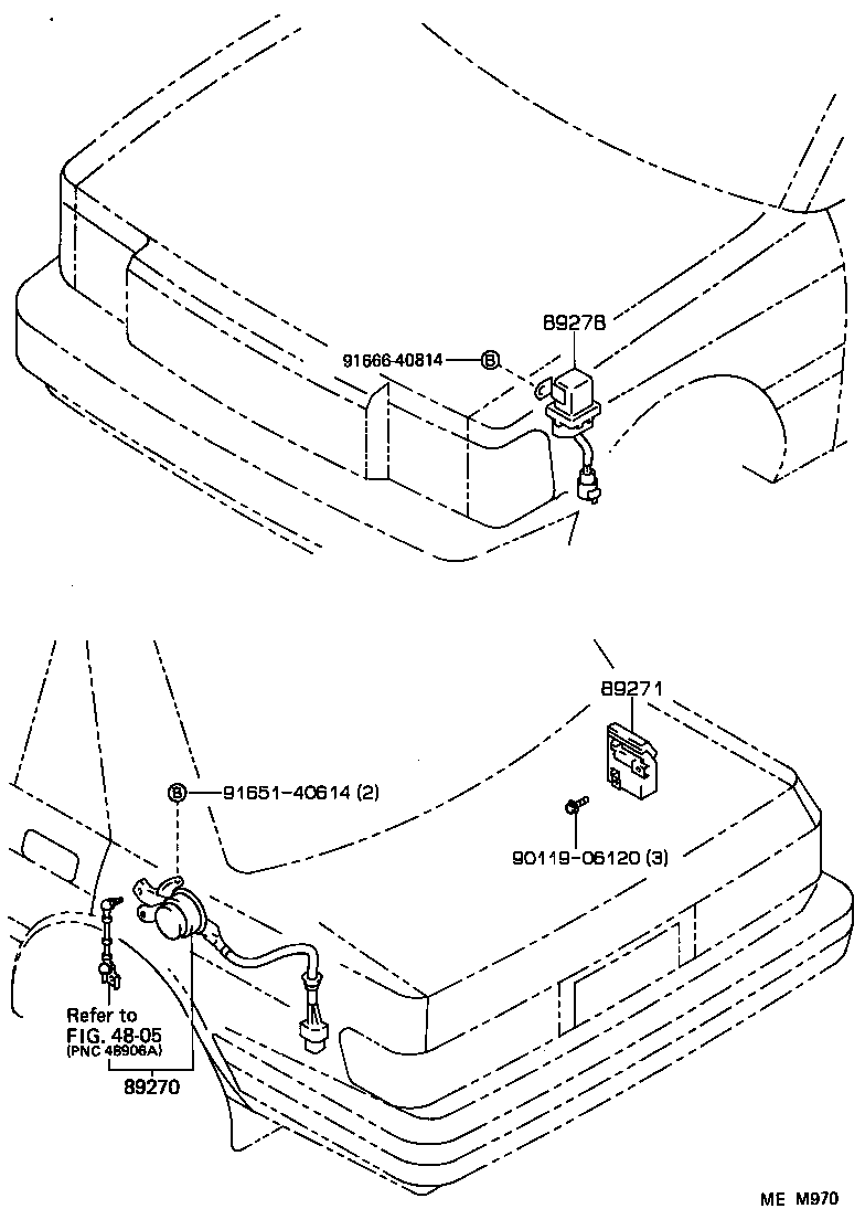 89278-30020 RELAY, HEIGHT CONTROL product image