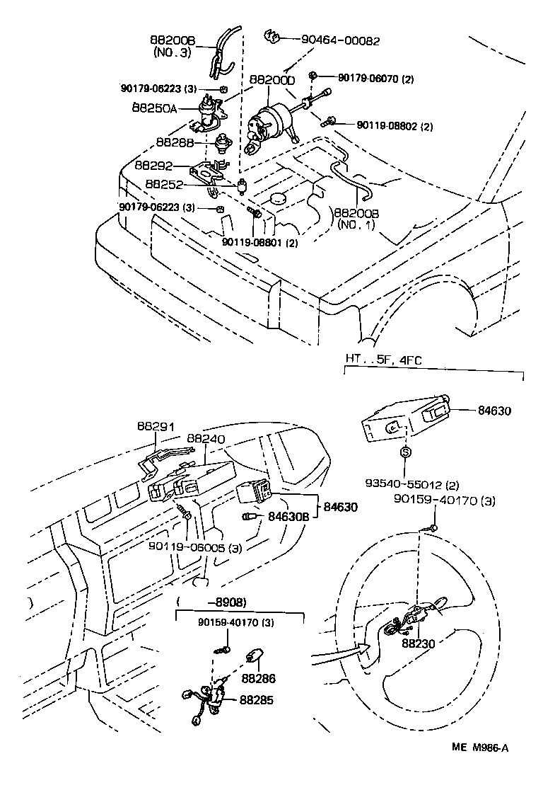 88200-30150 ACTUATOR ASSY, CRUISE CONTROL product image
