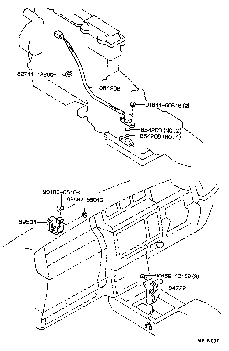 89530-30560 COMPUTER ASSY, TRANSMISSION CONTROL product image