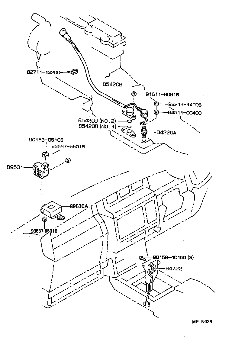 89530-30560 COMPUTER ASSY, TRANSMISSION CONTROL product image