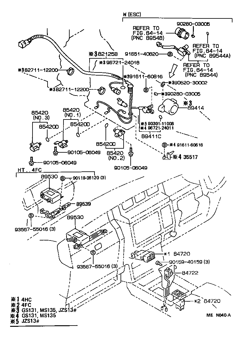 89530-30560 COMPUTER ASSY, TRANSMISSION CONTROL product image