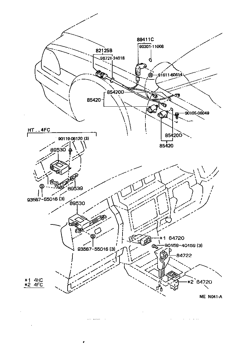 89530-30560 COMPUTER ASSY, TRANSMISSION CONTROL product image