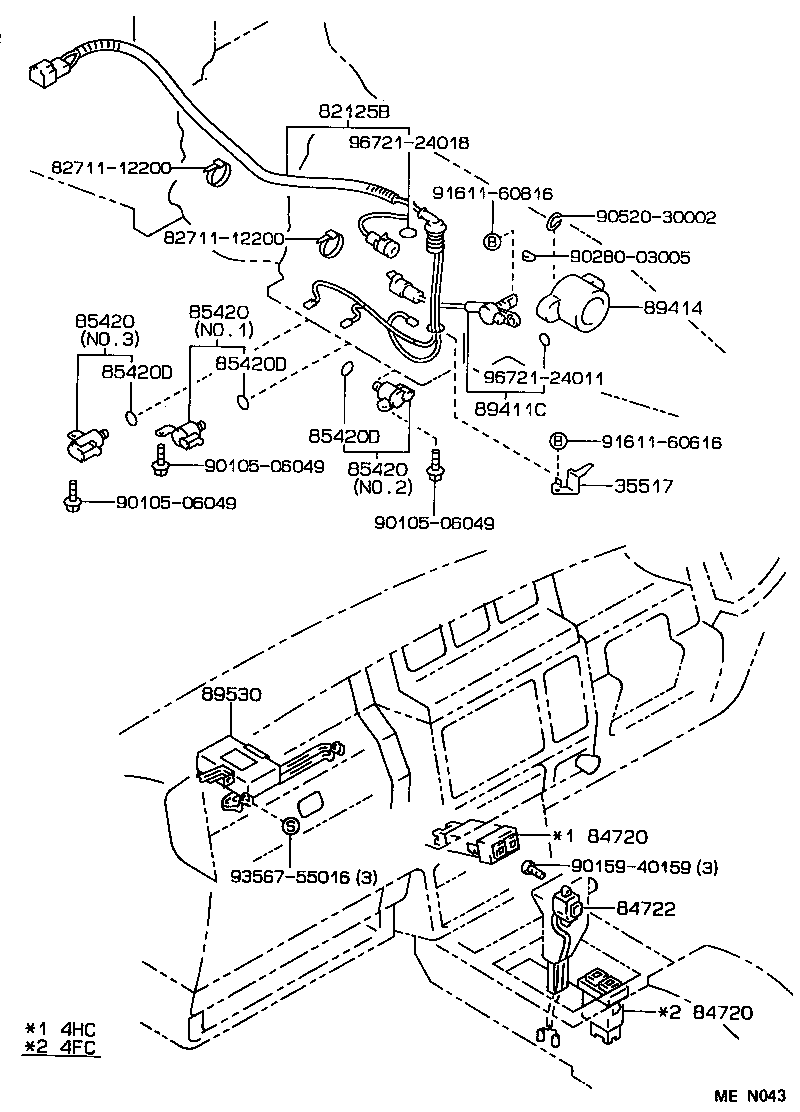 89530-30360 COMPUTER ASSY, TRANSMISSION CONTROL product image