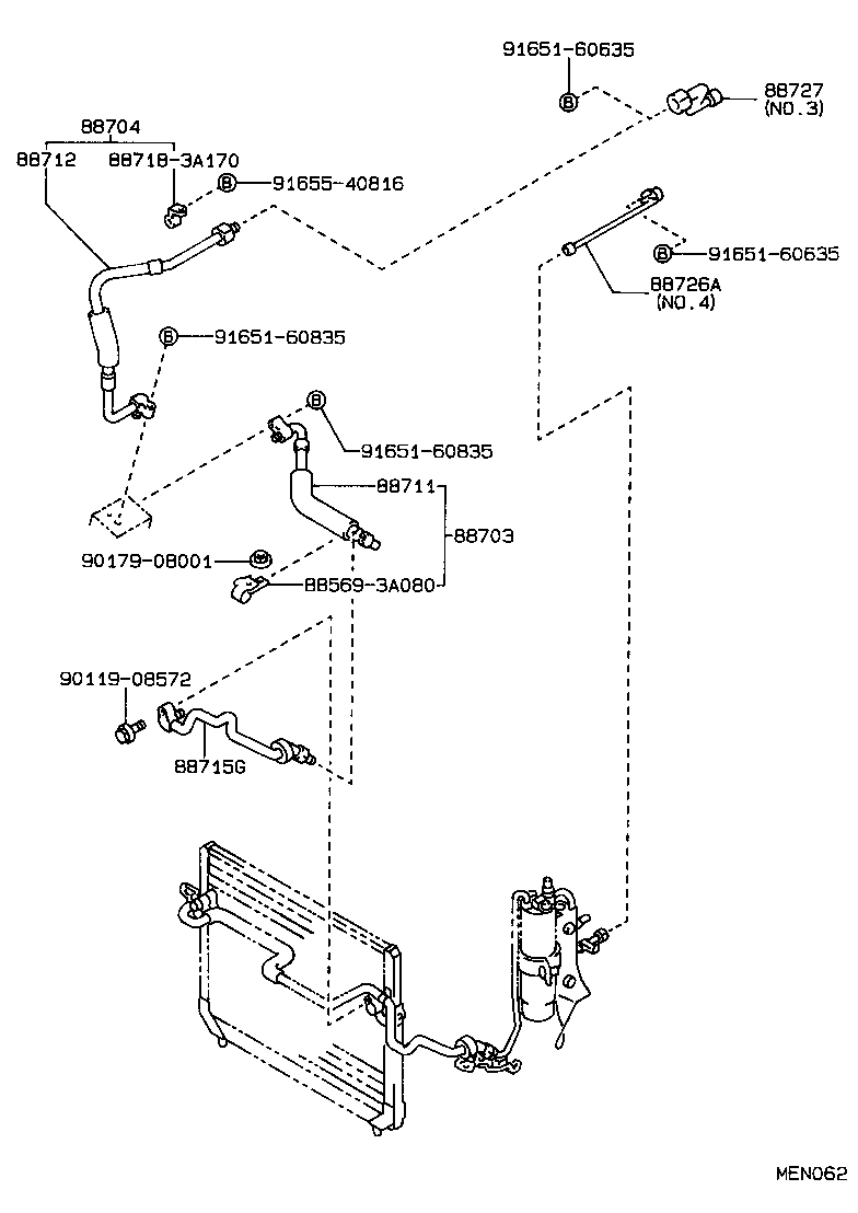 88470-30490 RECEIVER & DRYER ASSY, COOLER product image