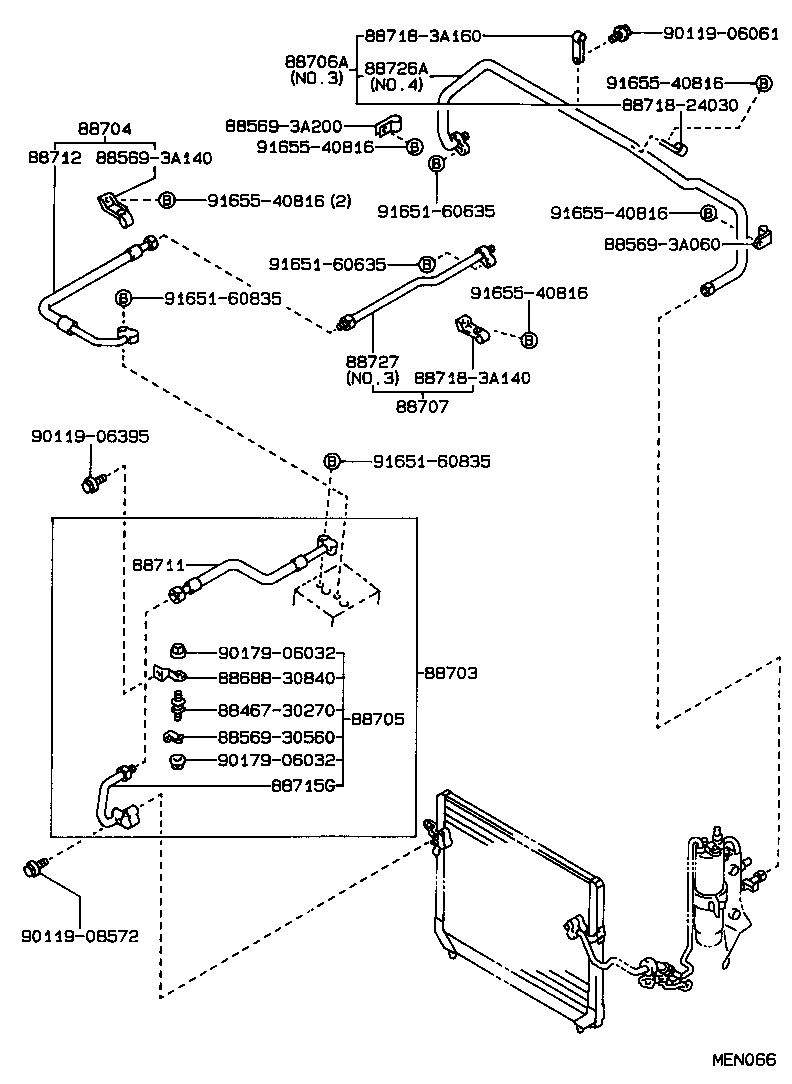 88470-30490 RECEIVER & DRYER ASSY, COOLER product image
