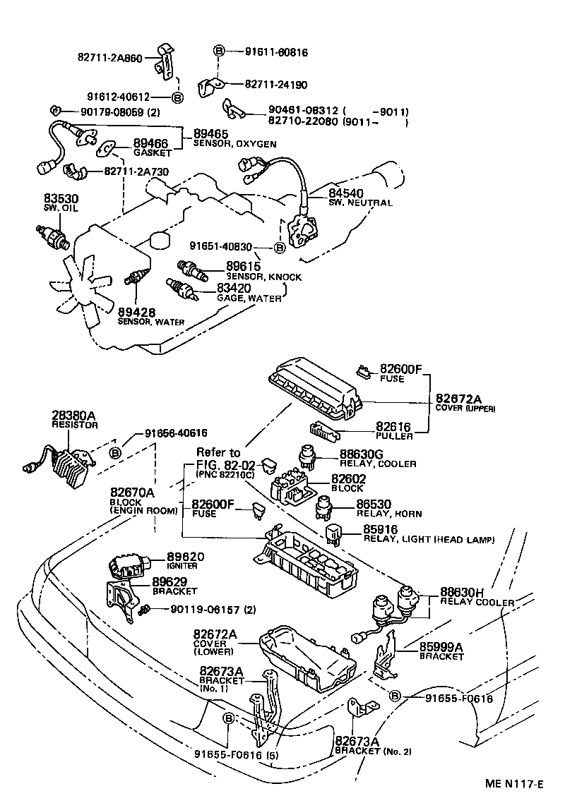 83320-80109 GAGE ASSY, FUEL SENDER product image