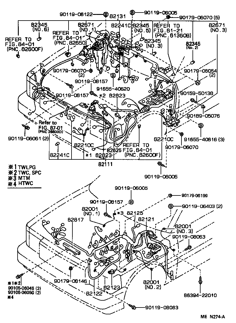 82817-31020 PROTECTOR, WIRING HARNESS, NO.1 product image