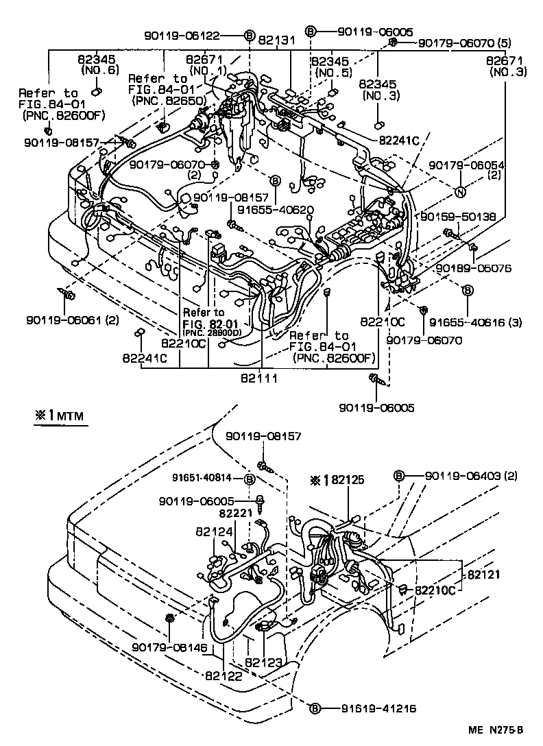 82817-31020 PROTECTOR, WIRING HARNESS, NO.1 product image