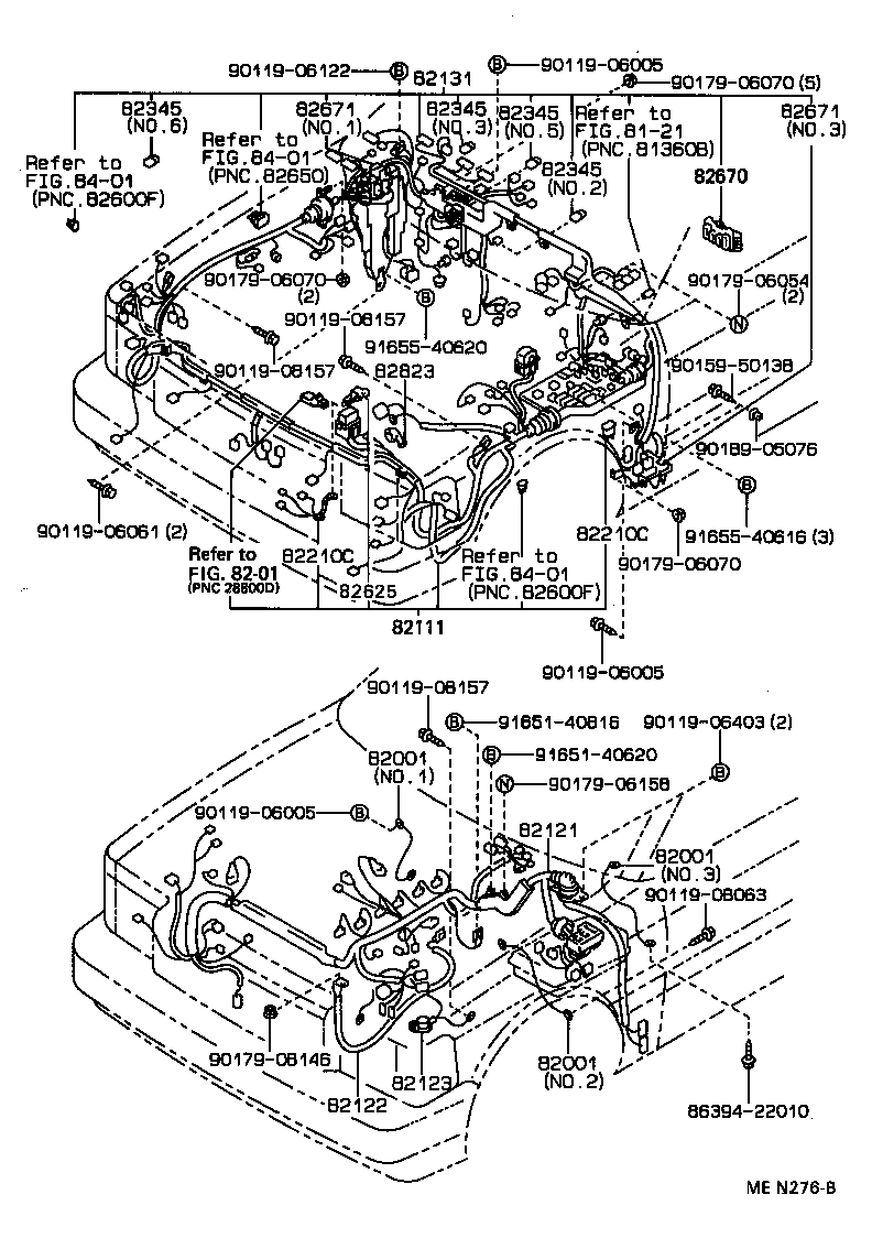 82817-31020 PROTECTOR, WIRING HARNESS, NO.1 product image