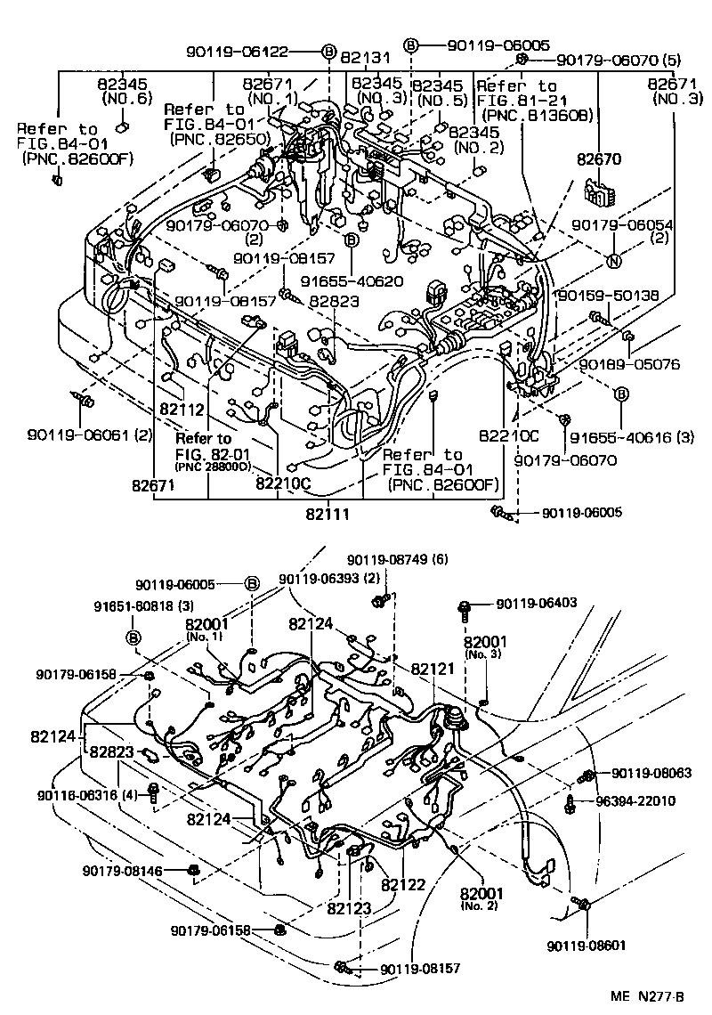 82817-31020 PROTECTOR, WIRING HARNESS, NO.1 product image