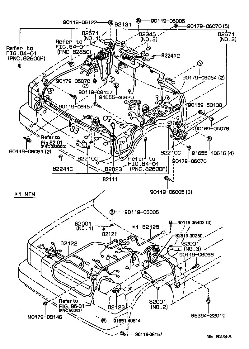 82817-31020 PROTECTOR, WIRING HARNESS, NO.1 product image