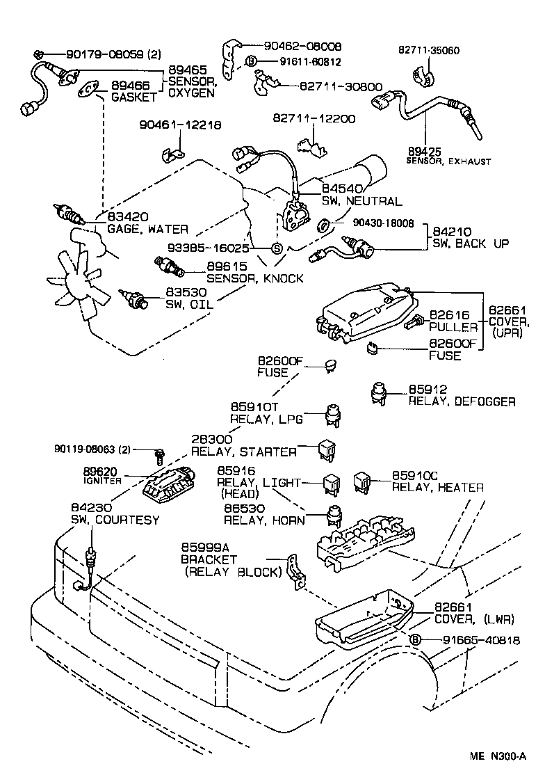 83320-39845 GAGE ASSY, FUEL SENDER product image