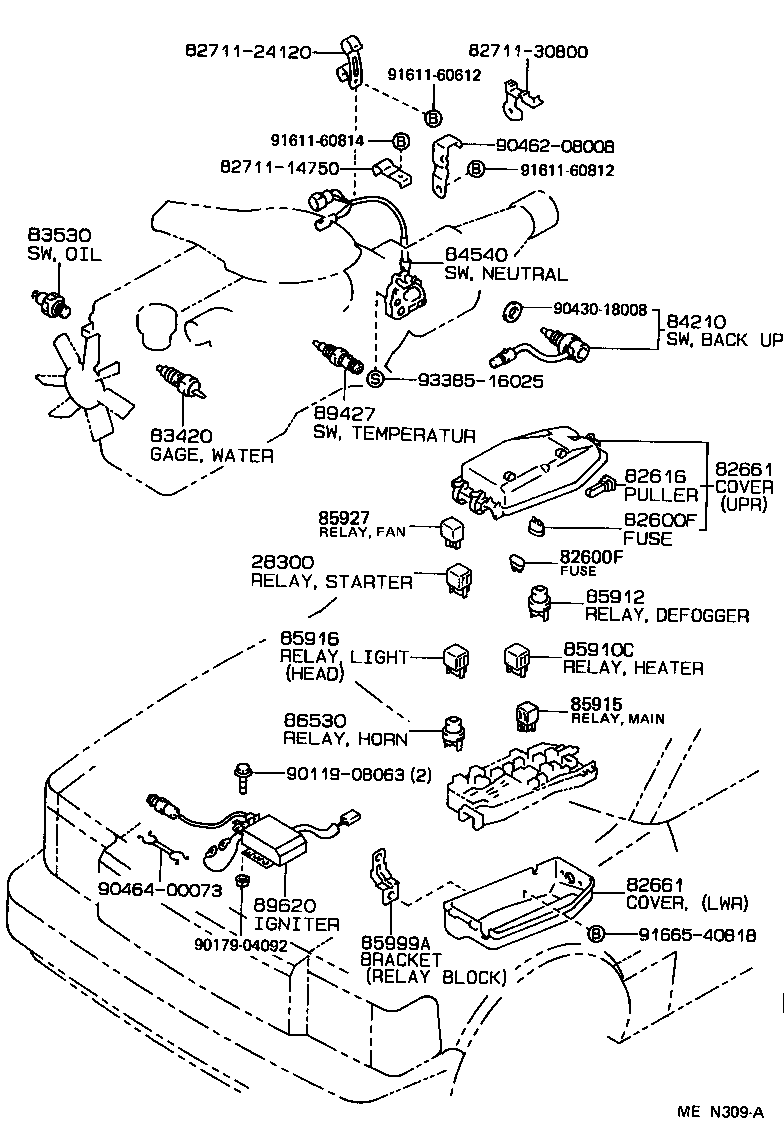 83320-39865 GAGE ASSY, FUEL SENDER product image