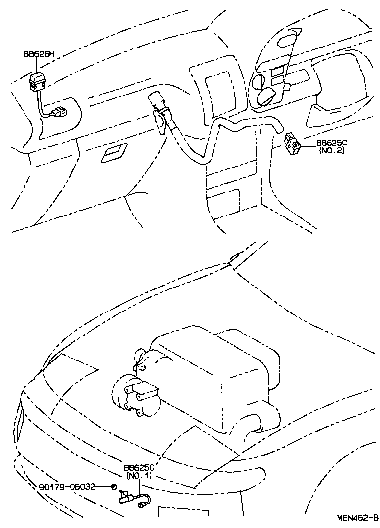 55905-20340 KNOB SUB-ASSY, CONTROL product image