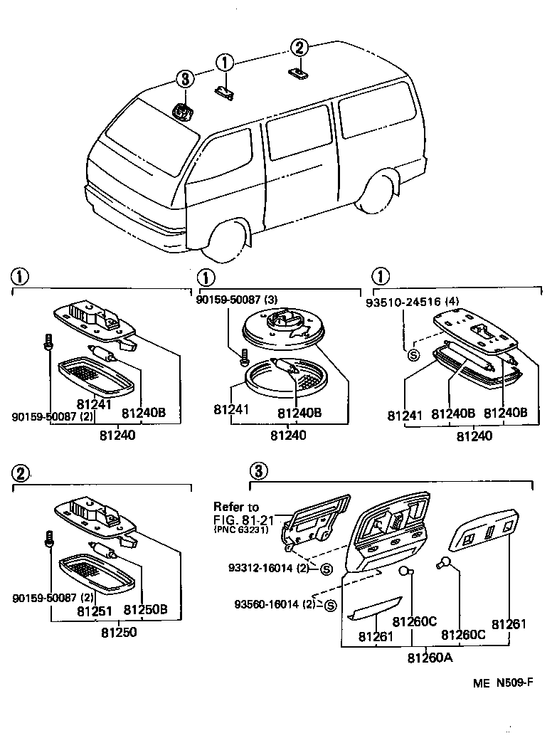 81230-95J02-B0 LAMP ASSY, COURTESY product image