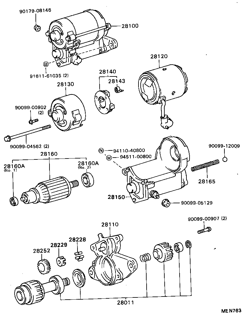 28150-16100 SWITCH ASSY, MAGNET STARTER product image