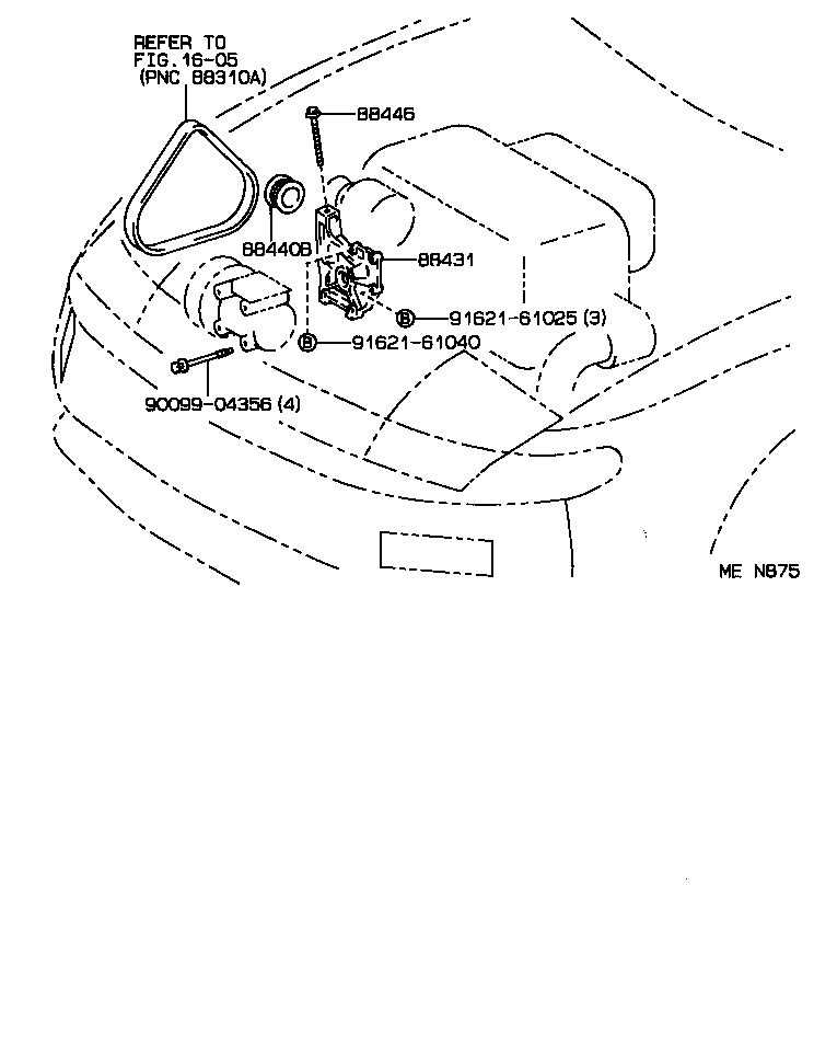88305-14020 PLATE SUB-ASSY, VALVE product image