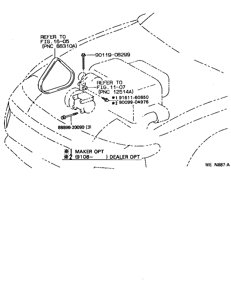 Toyota 88342-14030 PLATE, FRONT VALVE