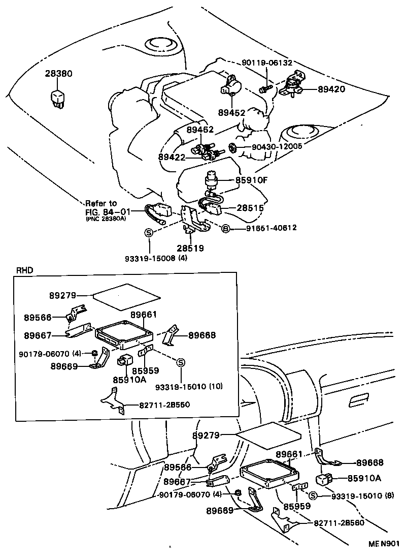 85959-20130 HOLDER, RELAY product image