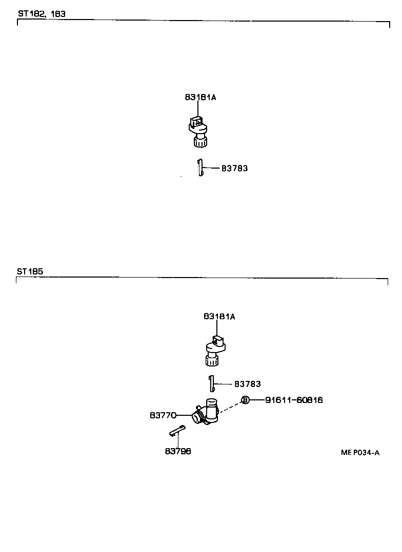 83132-1B280 CASE, COMBINATION METER product image