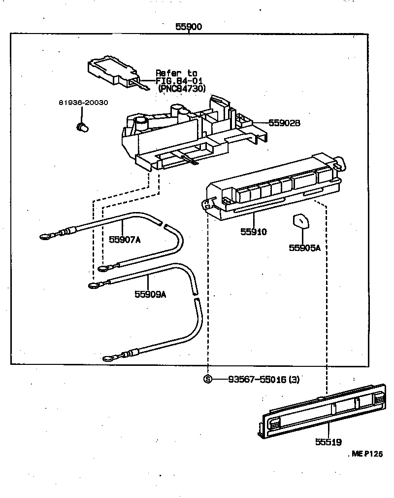 55844-20140 DUCT, HEATER TO REGISTER, NO.2 product image