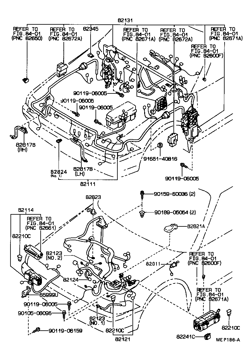 82111-2B360 WIRE, ENGINE ROOM MAIN product image