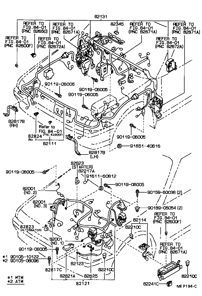 82817-87009 PROTECTOR, WIRING HARNESS, NO.1 product image