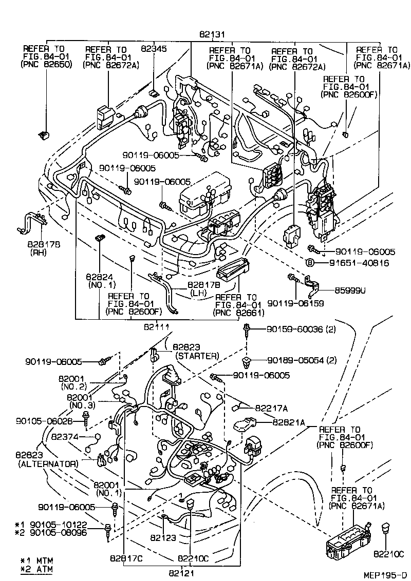 82817-87009 PROTECTOR, WIRING HARNESS, NO.1 product image