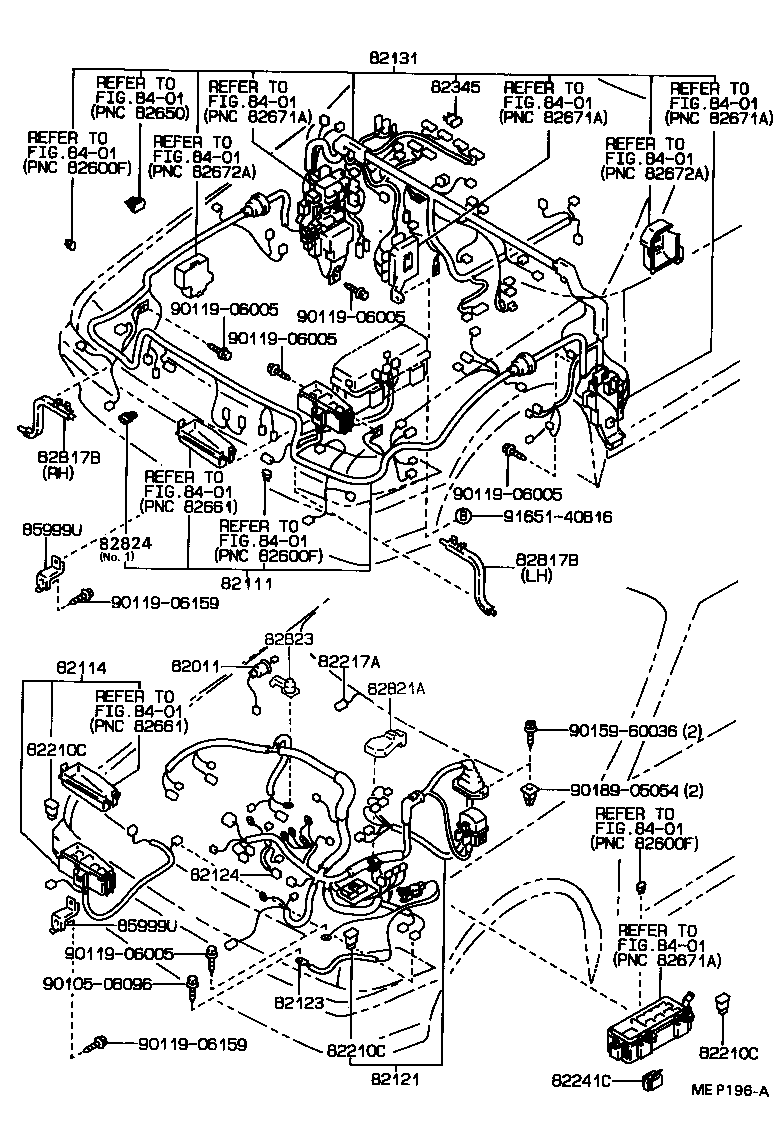 82817-87009 PROTECTOR, WIRING HARNESS, NO.1 product image