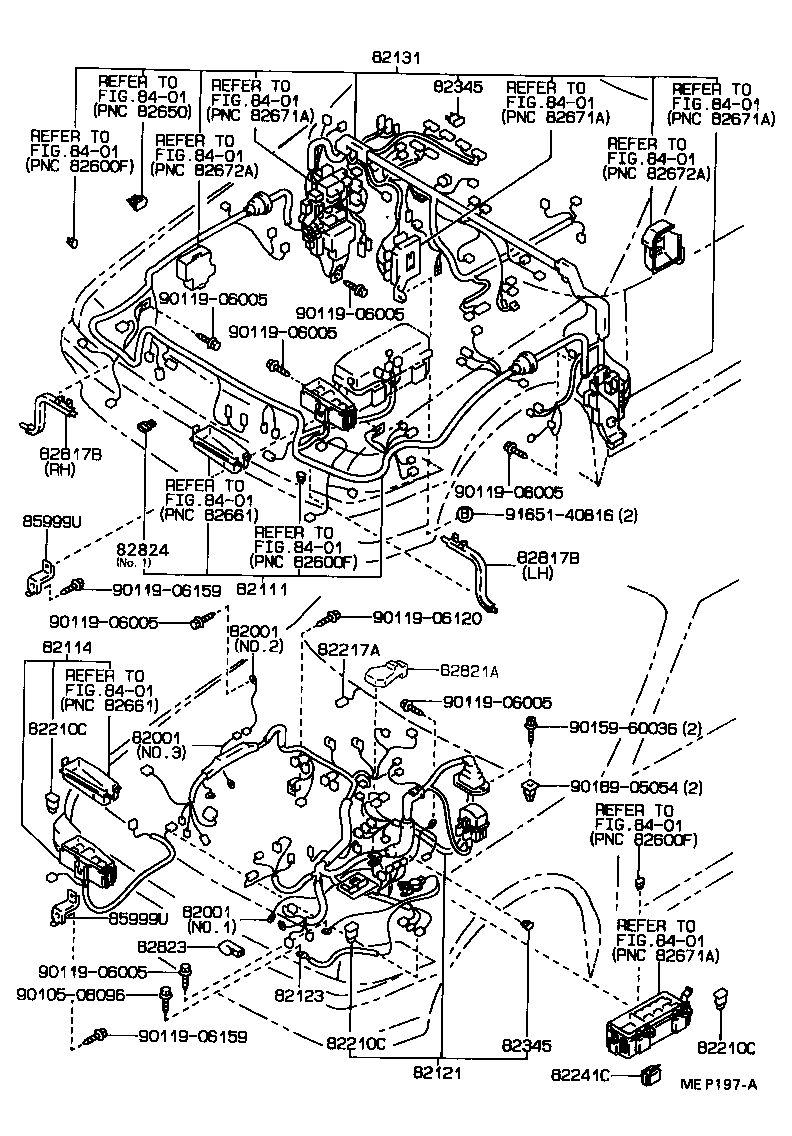 82817-87009 PROTECTOR, WIRING HARNESS, NO.1 product image