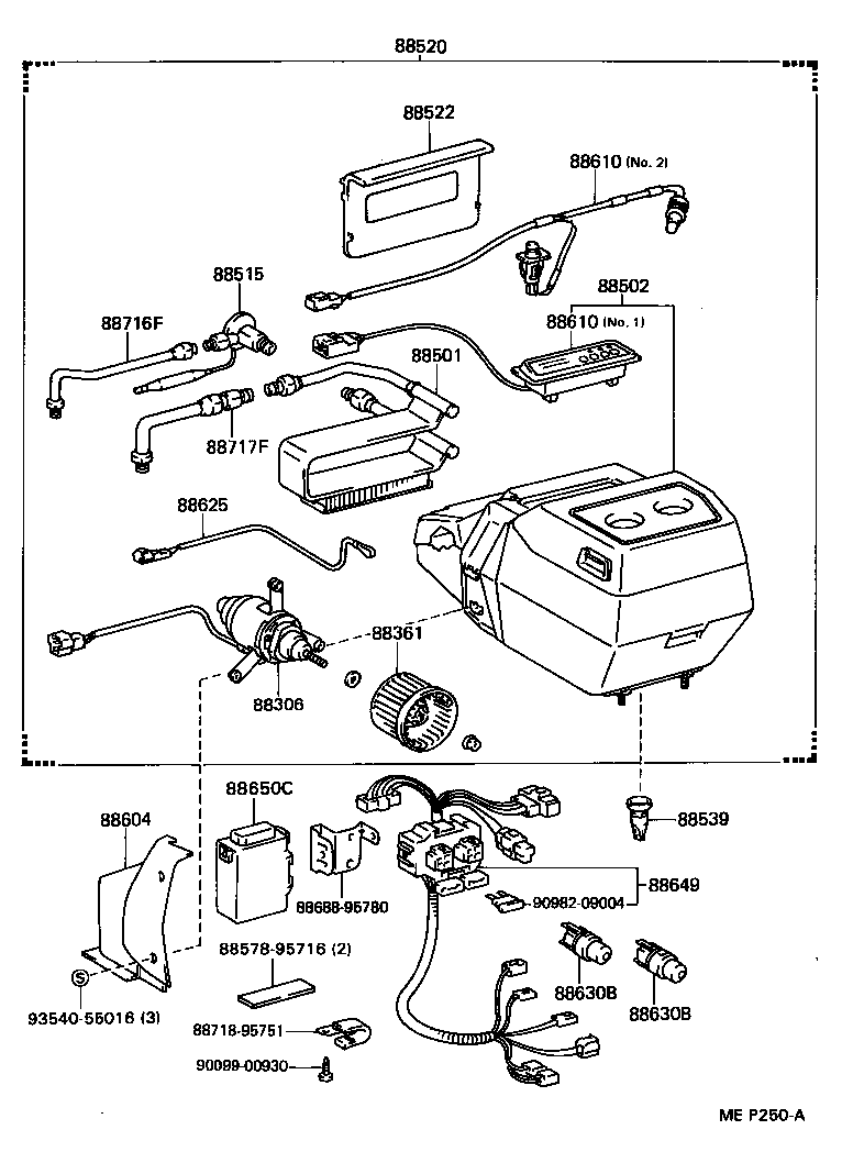 88648-27010 WIRING, COOLER, NO.1 product image