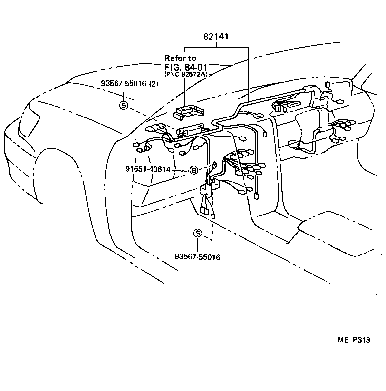 82191-50041 WIRE, FRONT SEAT, RH product image