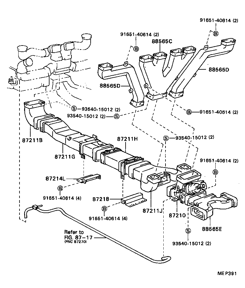 55902-40020 CONTROL SUB-ASSY, HEATER product image
