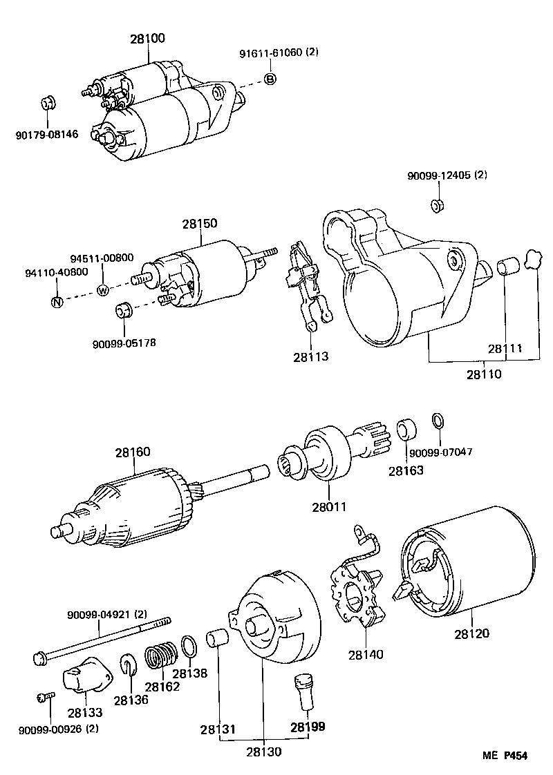 28199-10030 COVER, STARTER product image