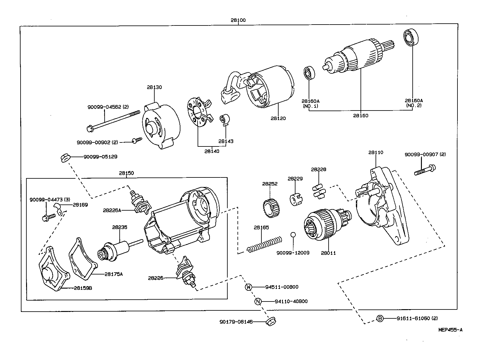 28199-10030 COVER, STARTER product image