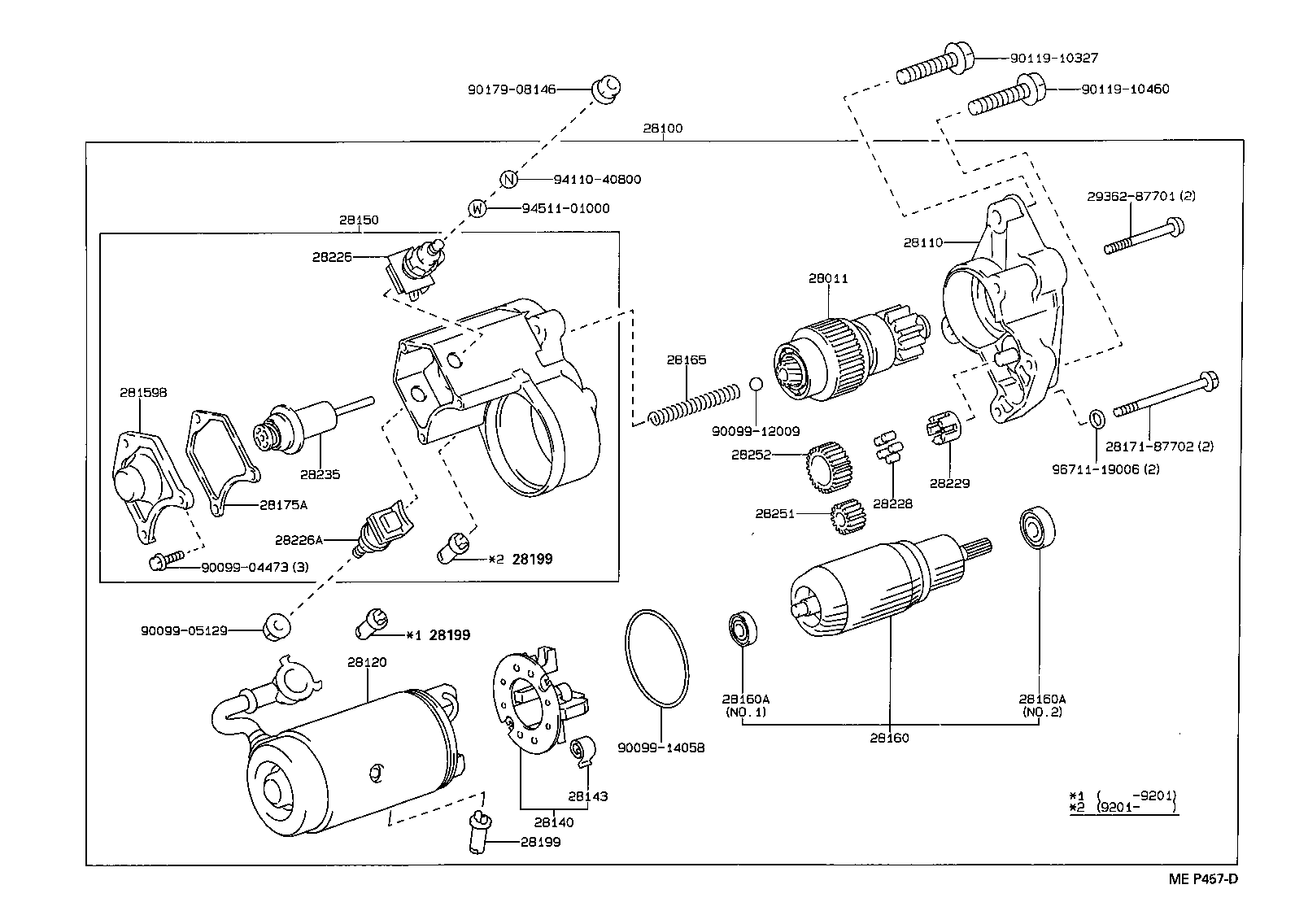 28199-10030 COVER, STARTER product image