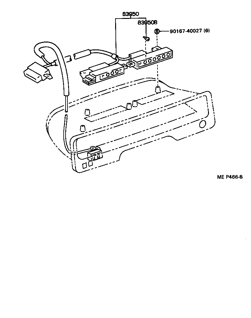 83950-50171 LAMP ASSY, TELLTALE product image
