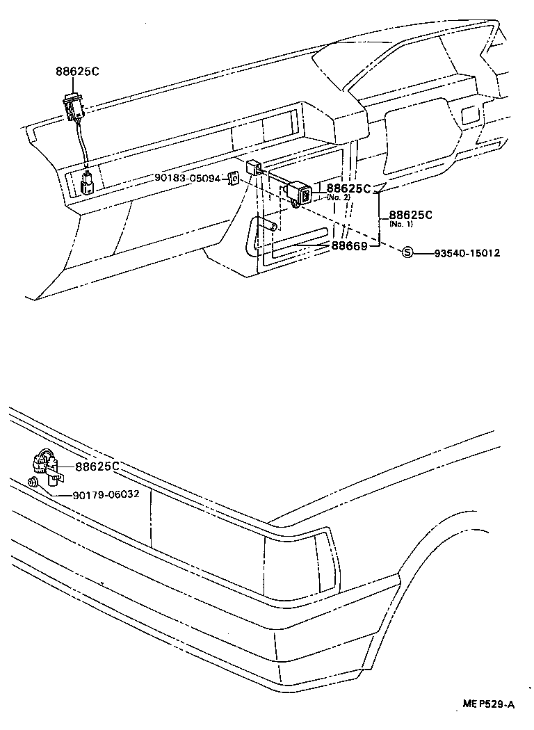 55900-22271 CONTROL ASSY, AIR CONDITIONER product image