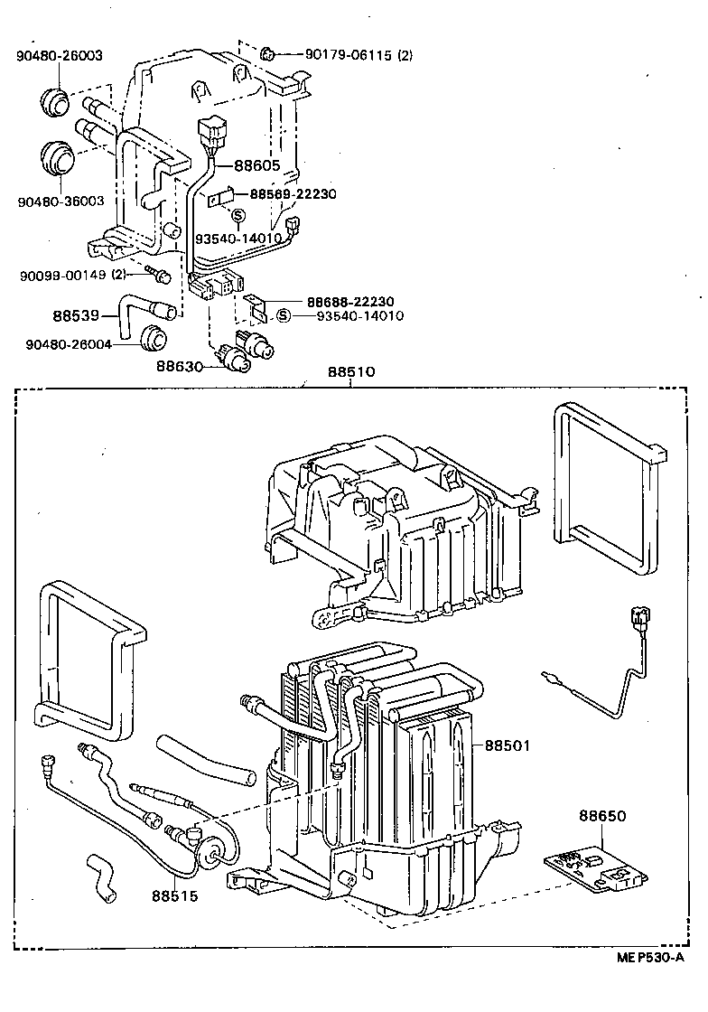 88515-22071 VALVE, COOLER EXPANSION product image