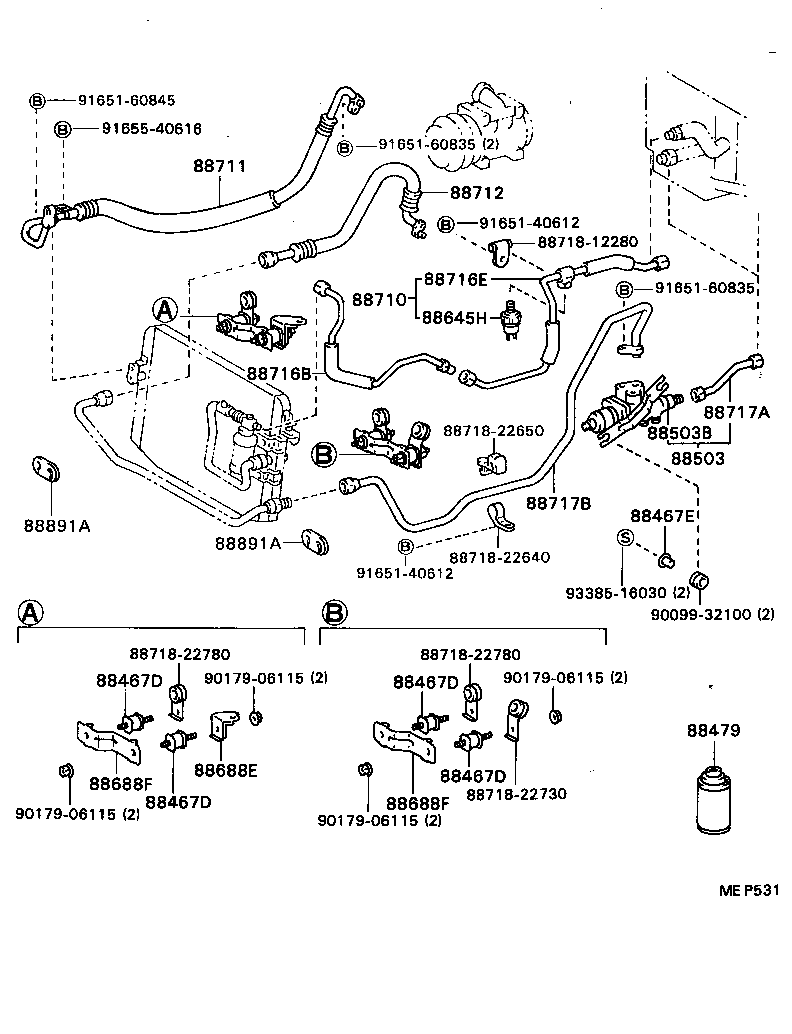 88503-22151 REGULATOR ASSY, PRESSURE product image
