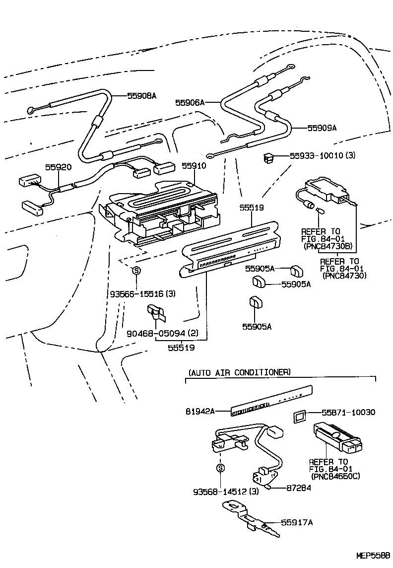 55902-10040 CONTROL SUB-ASSY, HEATER product image