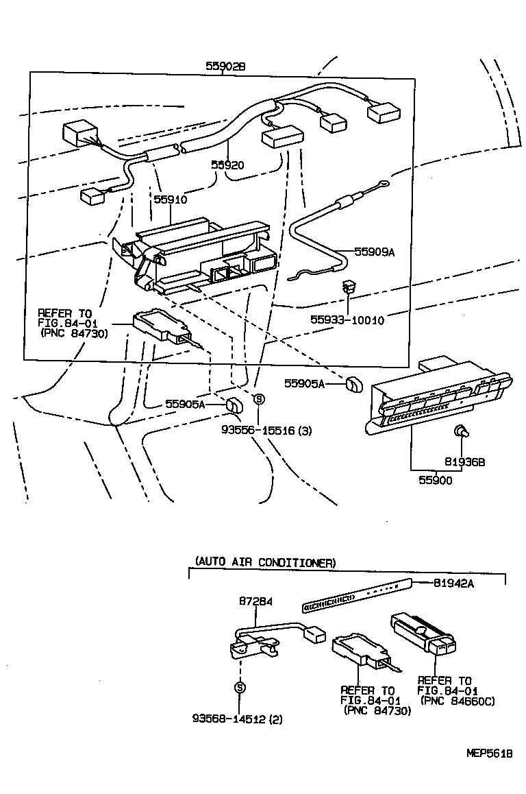 55902-10040 CONTROL SUB-ASSY, HEATER product image