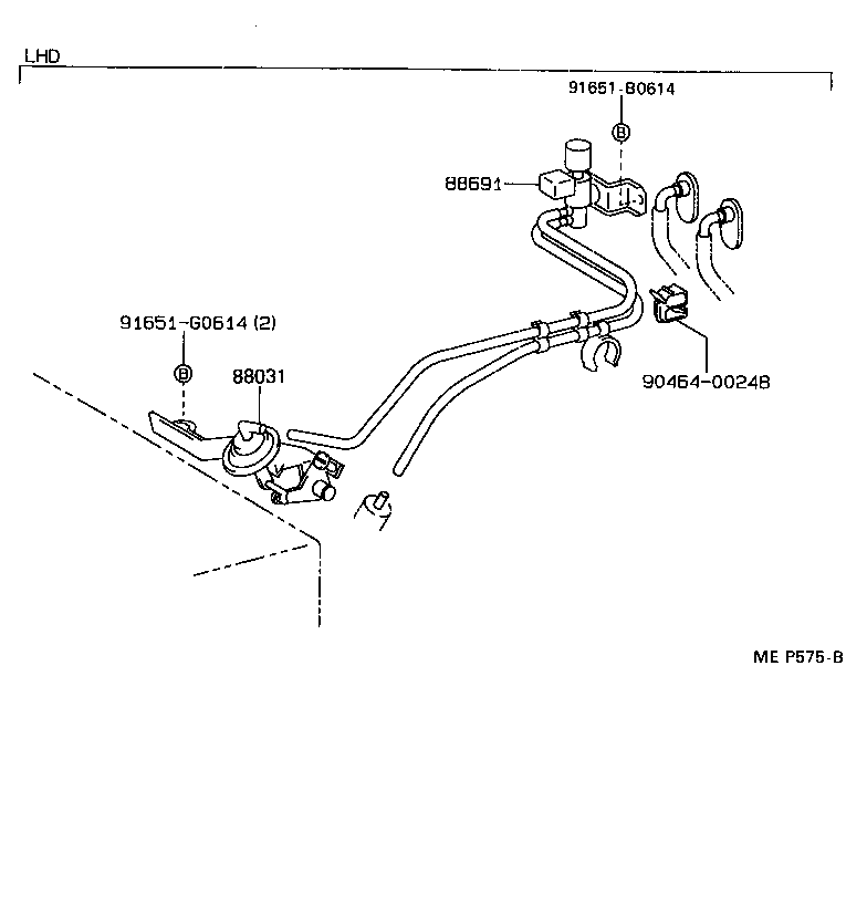 88690-10280 VALVE, MAGNET (FOR IDLE UP DEVICE) product image