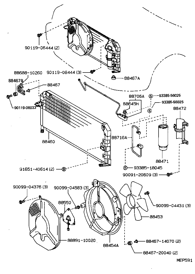 88704-10100 HOSE SUB-ASSY, SUCTION product image