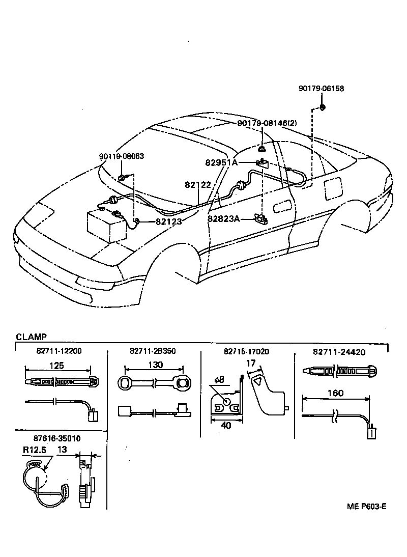 82121-17307 WIRE, ENGINE product image