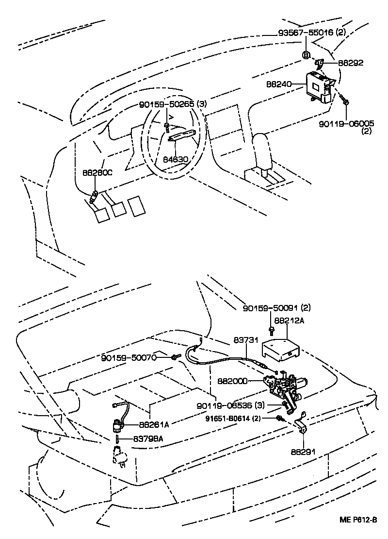 Toyota 88240-17180 COMPUTER ASSY, CRUISE CONTROL