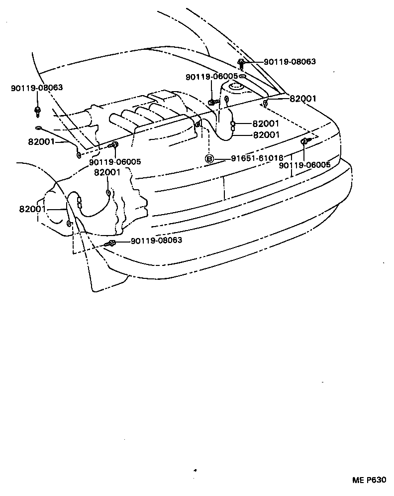 82817-50530 PROTECTOR, WIRING HARNESS, NO.1 product image