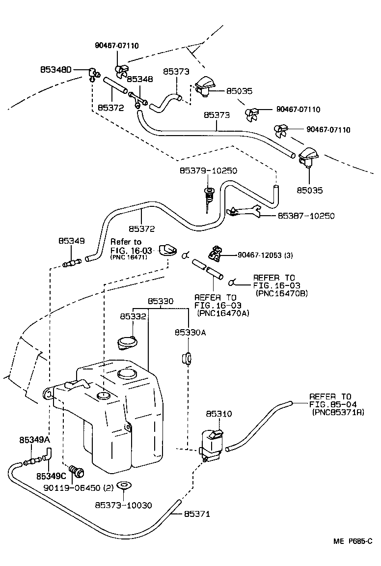 85301-10020 INLET SUB-ASSY, WASHER product image