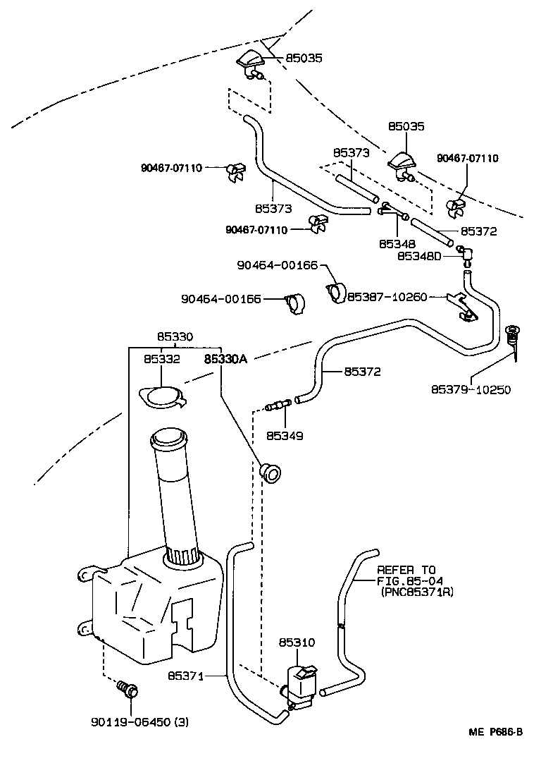 85301-10020 INLET SUB-ASSY, WASHER product image